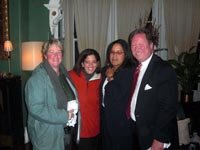 NYC BCC President Sam Schwartz addressing audience at Borden Ave. Bridge Gala,&nbsp; LaGuardia Community College - NY Designs