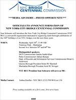 Media Advisory